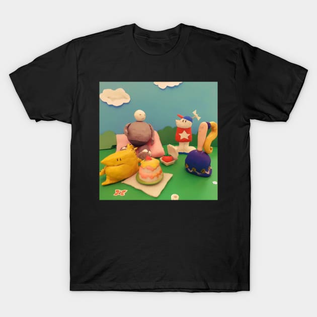 Clay creatures from Home star runner T-Shirt by xxlisagamerxx